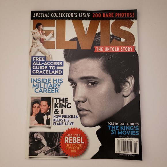 US Weekly / ELVIS PRESLEY / Special Collector's Is Other - ELVIS PRESLEY THE UNTOLD STORY Special Collector's Issue 2018 Magazine